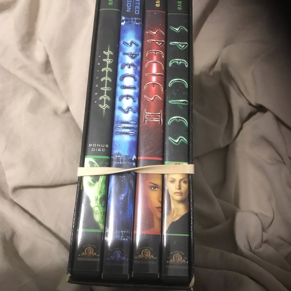 Complete Species Quadrilogy DVD Collection - All 4 Movies